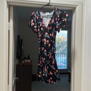Francesca’s floral black dress. Tags on. Never worn